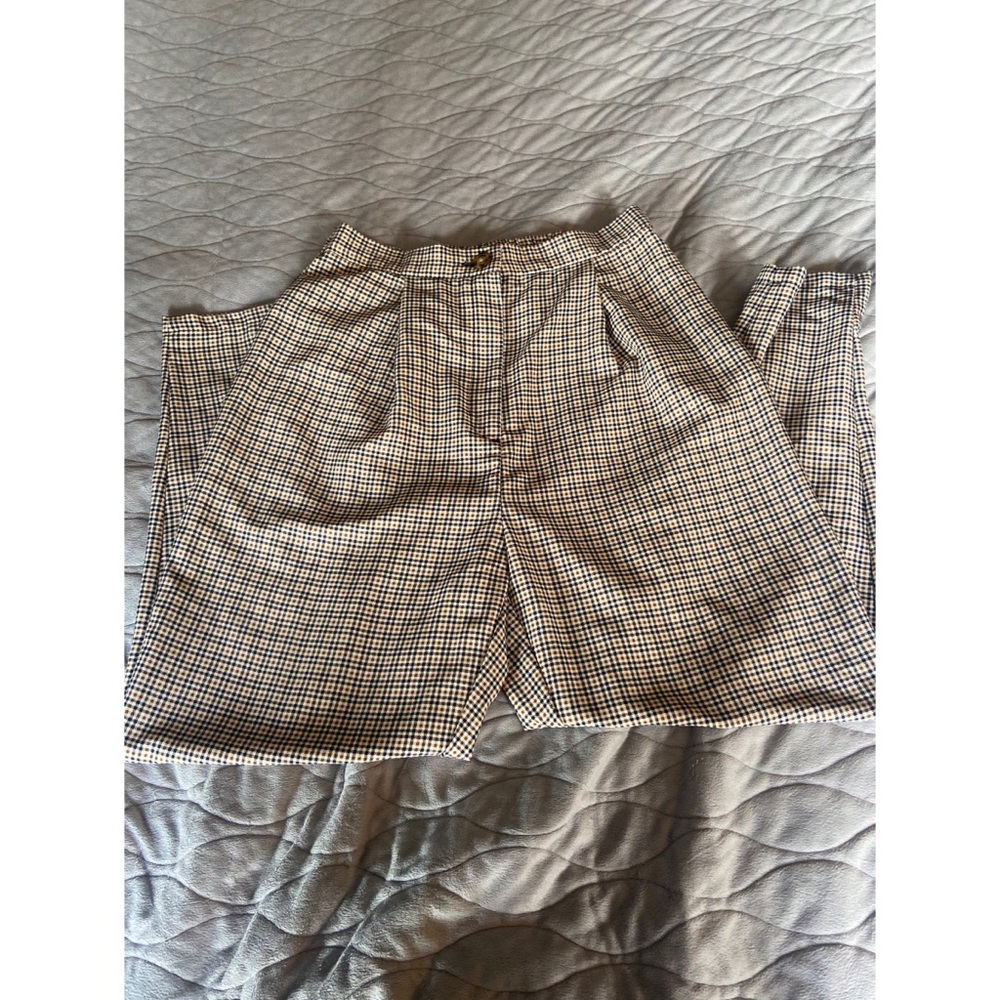 Plaid Slacks